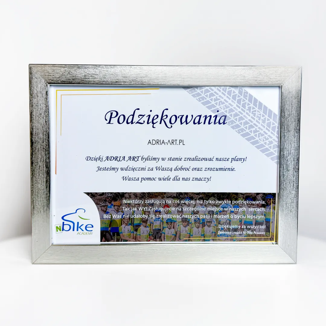 Podziękowania - nbike