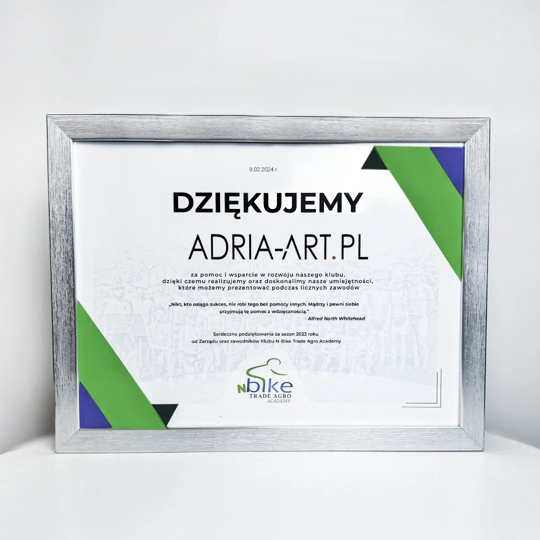 Podziękowania - nbike