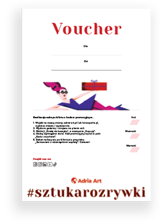 Voucher - blankiet