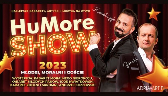 „Młodzi i Moralni” podczas HuMore Show! Gdzie wystąpią kabarety?