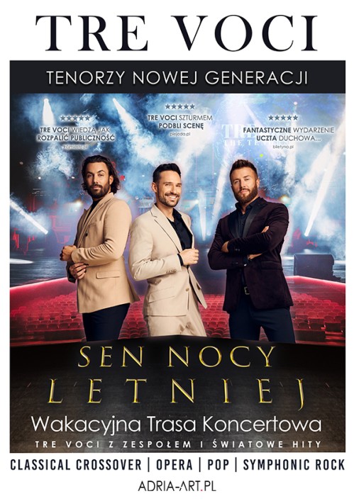 Okładka Tre Voci - Sen Nocy Letniej