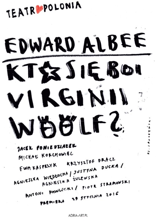Okładka Kto się boi Virginii Woolf? - spektakl Teatru Polonia