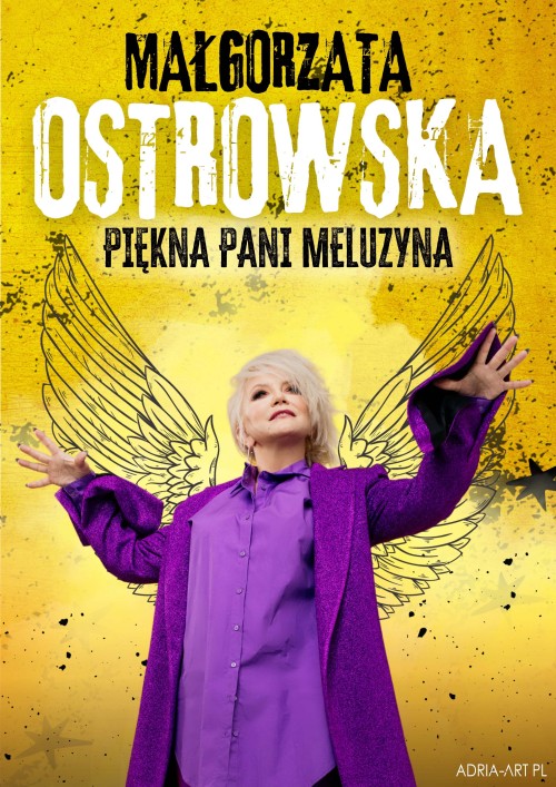 Okładka Małgorzata Ostrowska - Piękna Pani Meluzyna / 40 lat na scenie