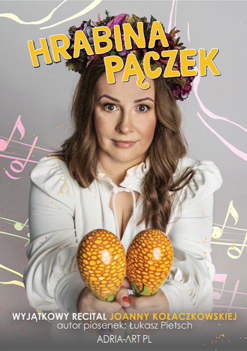 Okładka Hrabina Pączek - recital Joanny Kołaczkowskiej