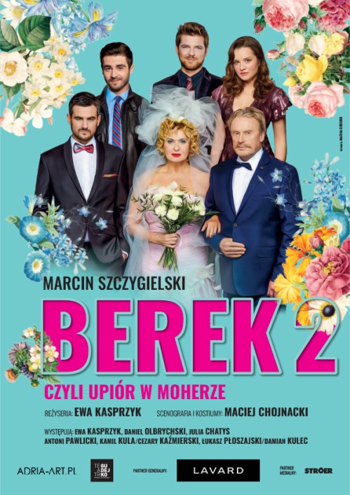 Okładka Berek, czyli upiór w moherze 2