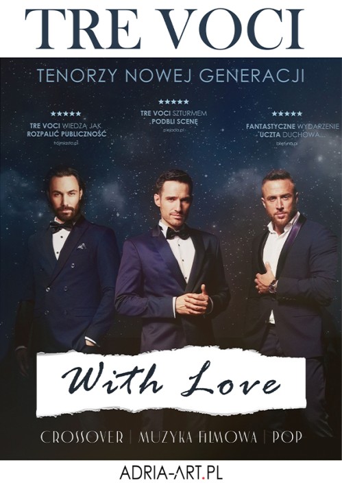 Okładka Tre Voci - With Love