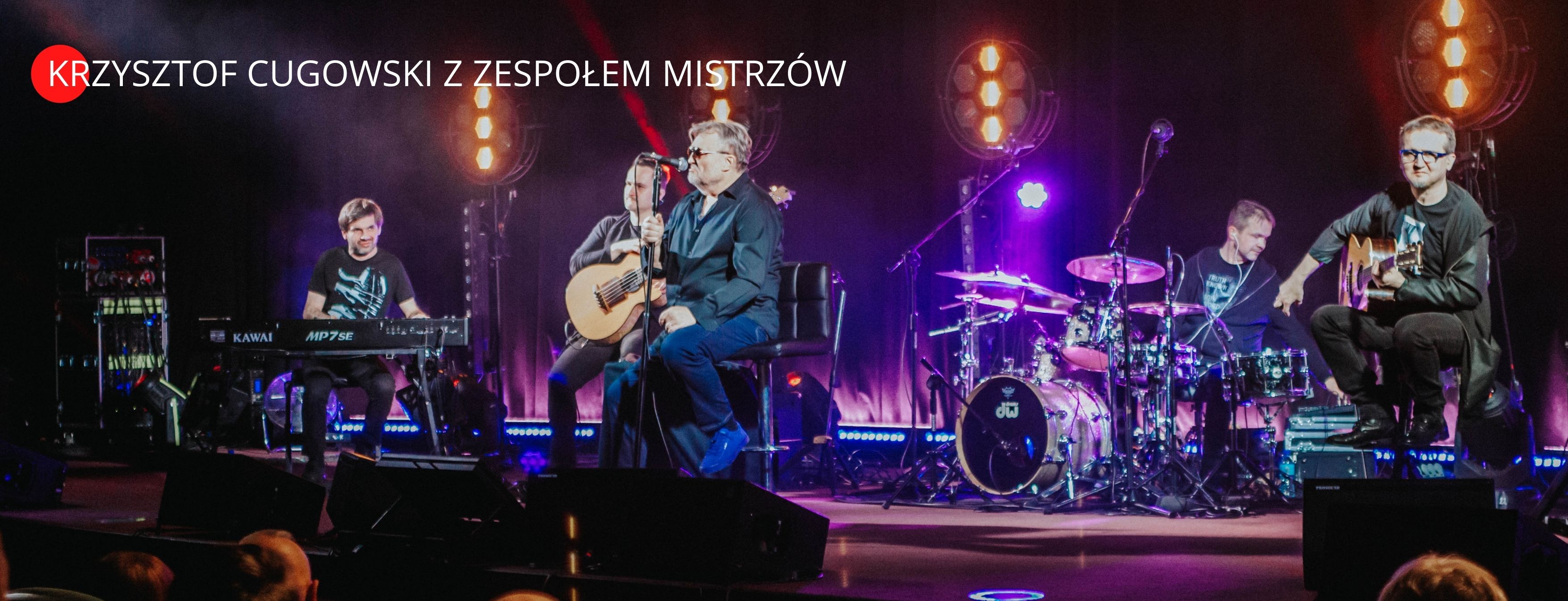 Okładka wpisu Live z Krzysztofem Cugowskim. Gorąco zapraszamy!