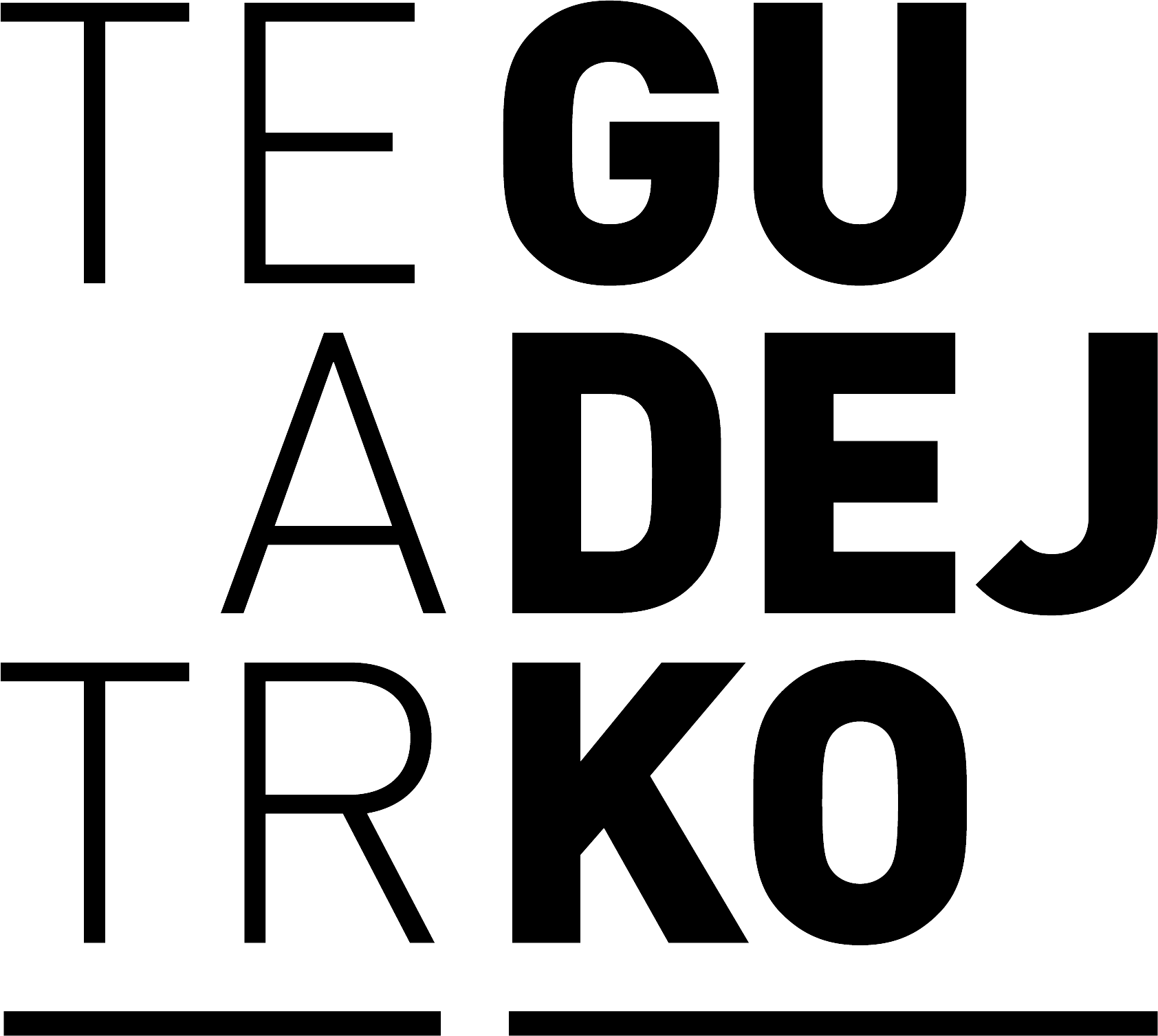 Logo - Teatr Gudejko