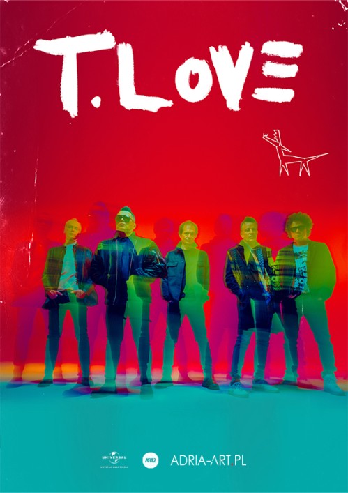 Okładka T.Love – trasa koncertowa HAU! HAU!