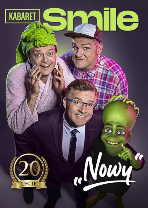 Okładka Kabaret Smile - "Nowy" program na 20-lecie