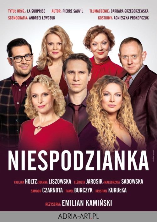 Okładka Niespodzianka - zaskakująca komedia teatralna
