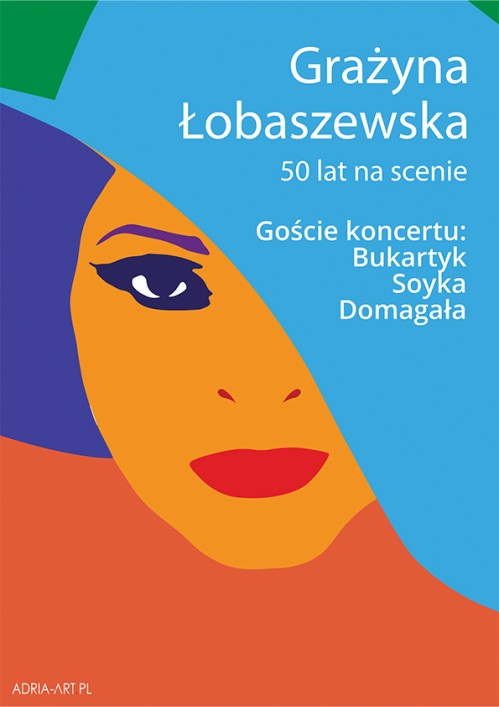 Okładka Grażyna Łobaszewska - 50 lat na scenie