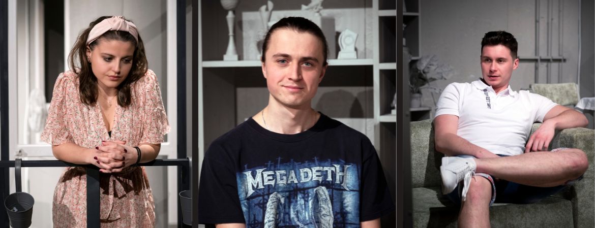 Okładka wpisu Aktorski narybek w spektaklu „Fanatyk” – komedii w reż. Michała Tylki